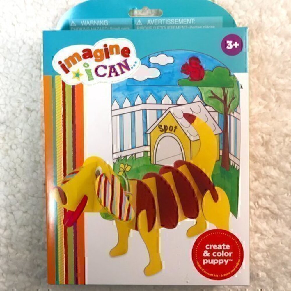 Manhattan Toy Imagine I Can Create & Color Puppy